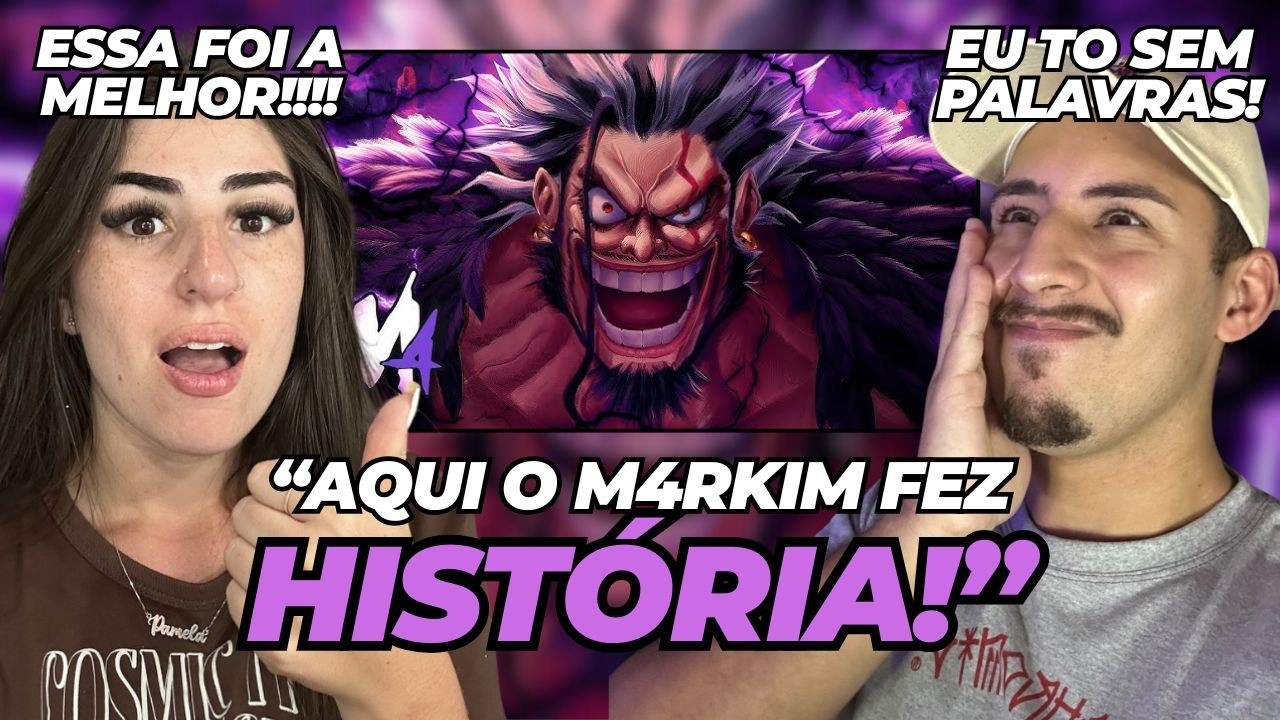 (FICAMOS EM CHOQUEEEE!) | M4rkim - DAVY D. JONES (Rocks D. Xebec) | REACT