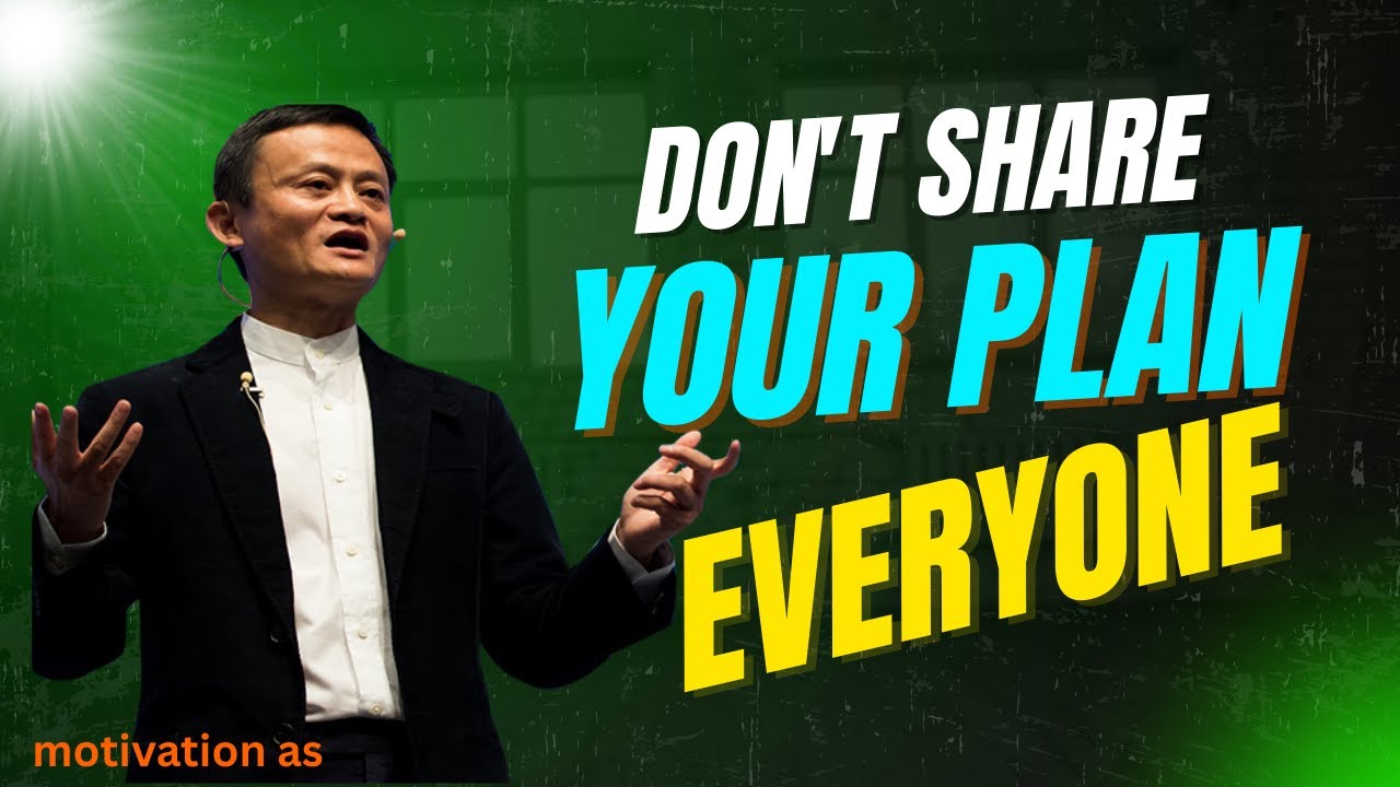 Why I Don&rsquo;t Share My Future Plans With People | Life-Changing Lesson