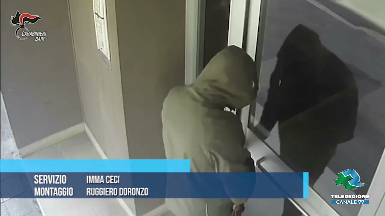 BARI Furto in abitazione, 2 arresti dei Carabinieri