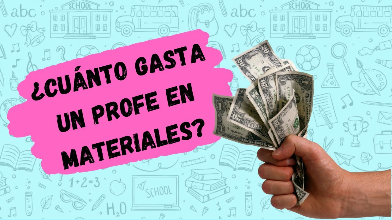 La cruda realidad de los gastos de un profesor: Revelado