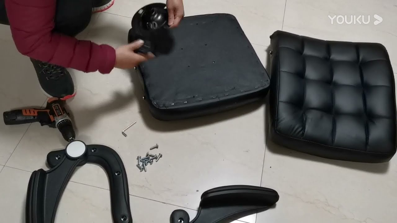 Office Chair with Adjustable Armrest | Installation Guide