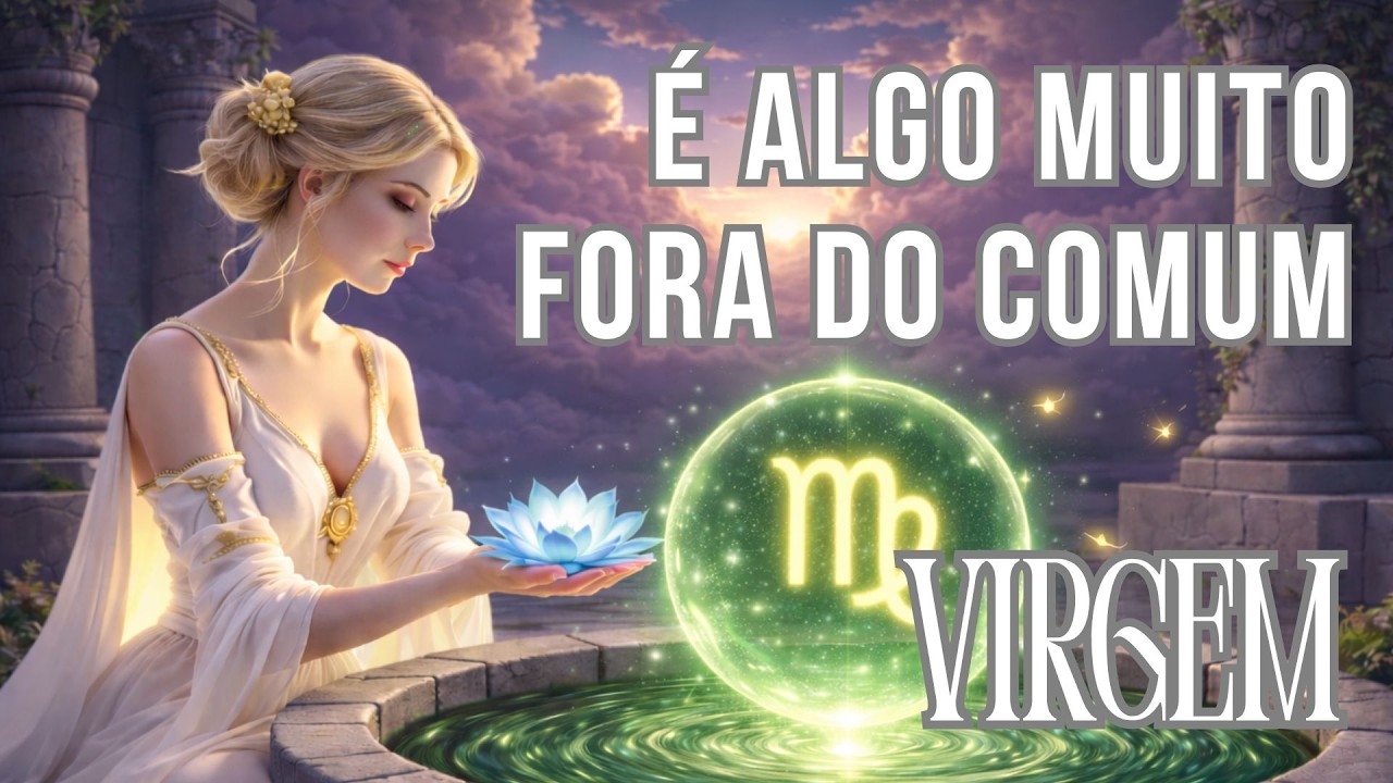 VIRGEM ♍️É ALGO MUITO FORA DO COMUM  #virgem #tarot #baralhocigano  #taro
