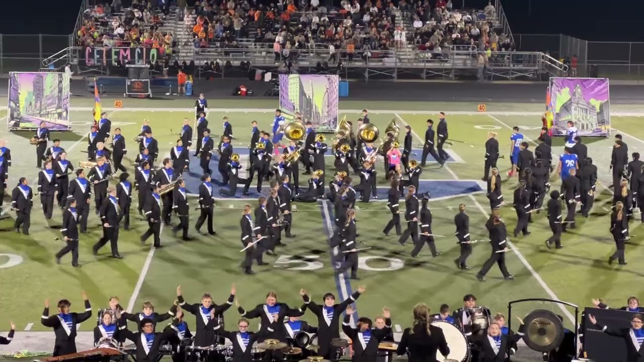 CHS band Halftime Carthage v Republic 10/10/25 - movement 3 