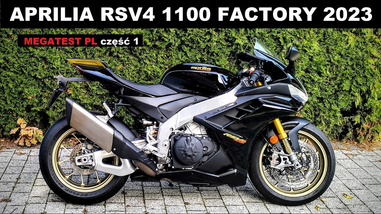 Aprilia RSV4 1100 Factory 2023 MEGATEST PL cz.1 | Dlaczego akurat Aprilia?