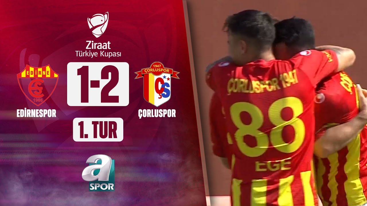 Edirnespor 1-2 Çorluspor 1947 MAÇ ÖZETİ  (Ziraat Türkiye Kupası 1. Tur Maçı) / 26.09.2023