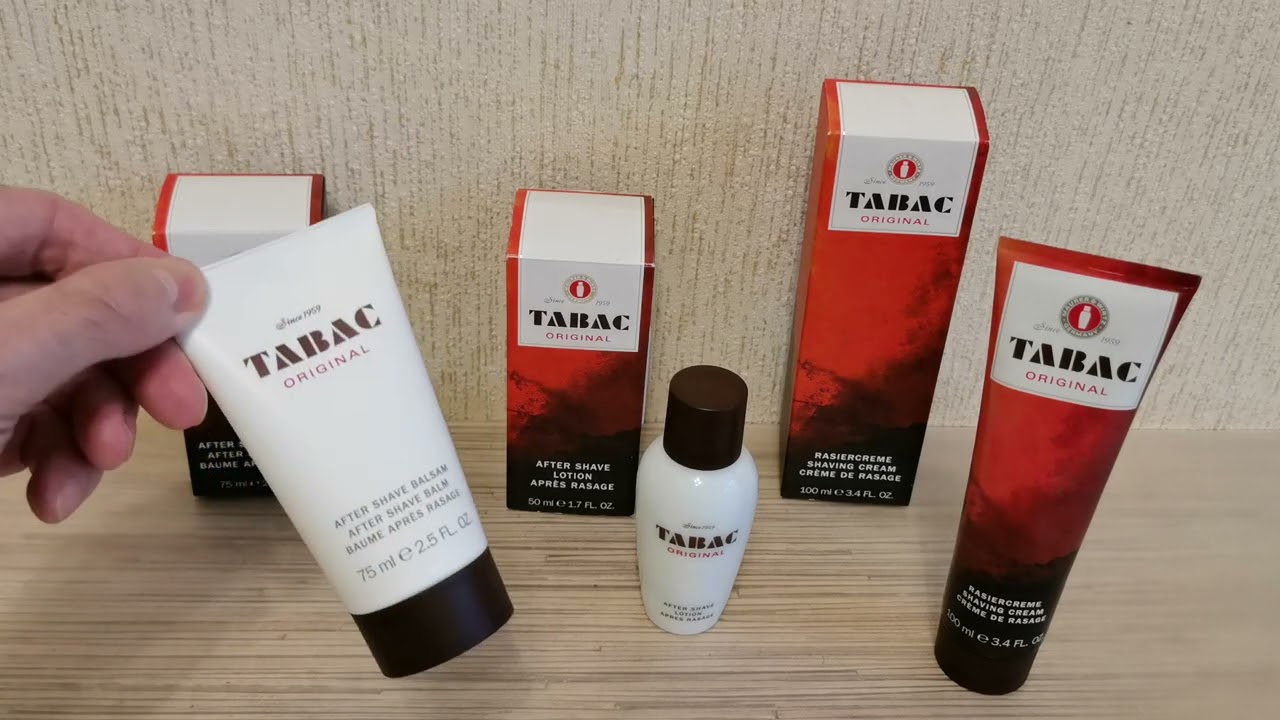 Tabac ORIGINAL . Линия средств косметического ухода для мужчин от Maurer & Wirtz.