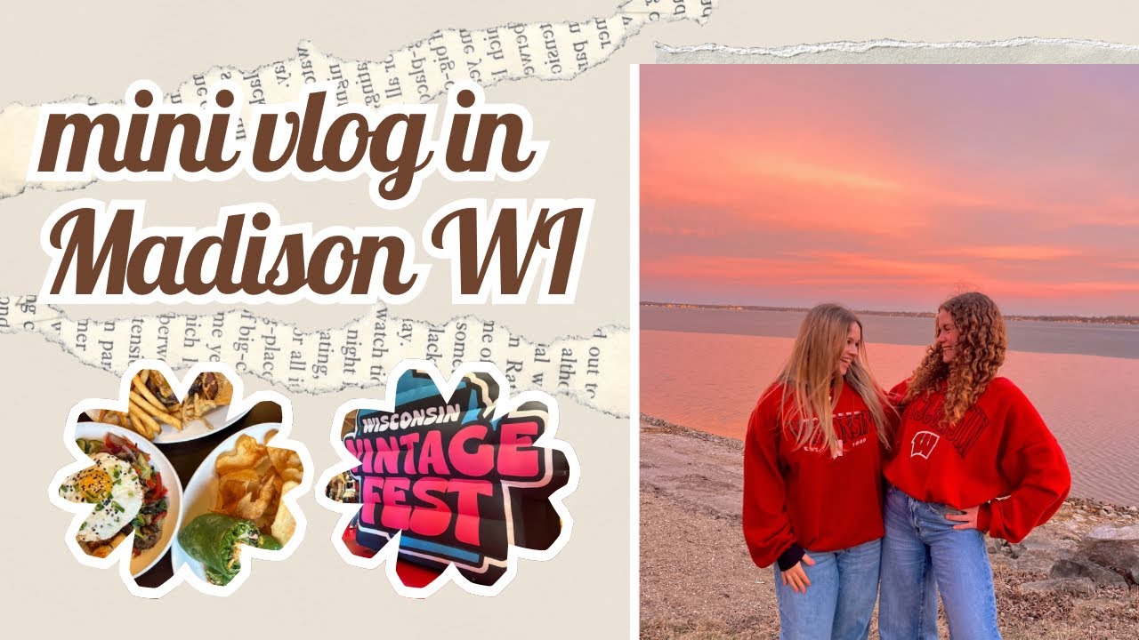 Mini VLOG/ Downtown Madison 📸✨🏫