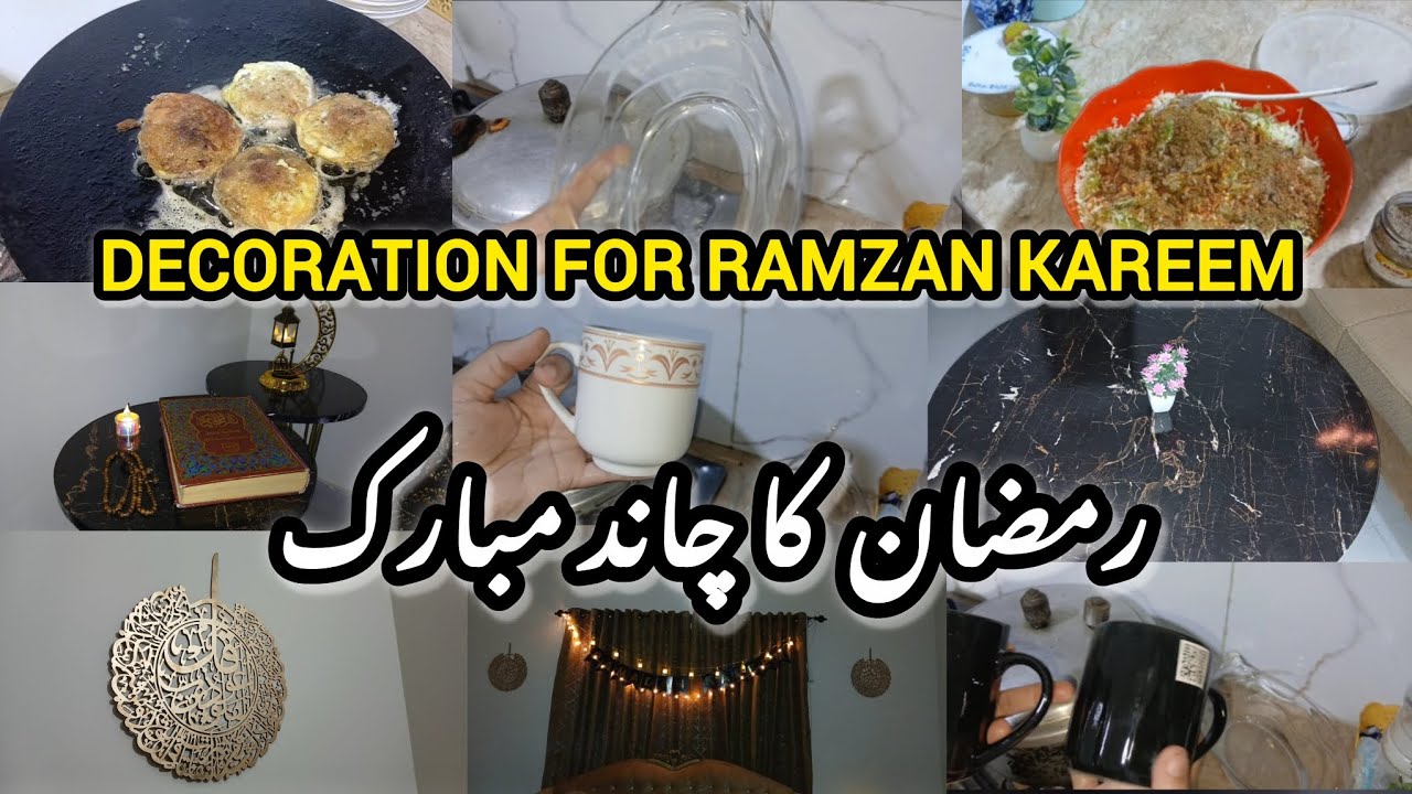 DECORATION & PREPARATIONS FOR RAMZAN KAREEM 2026🌙| CHAND MUBARAK 💫 | TIPS FOR HOUSEWIVES ✨️