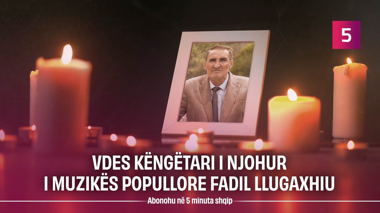 Vdes këngëtari i njohur i muzikës popullore Fadil Llugaxhiu