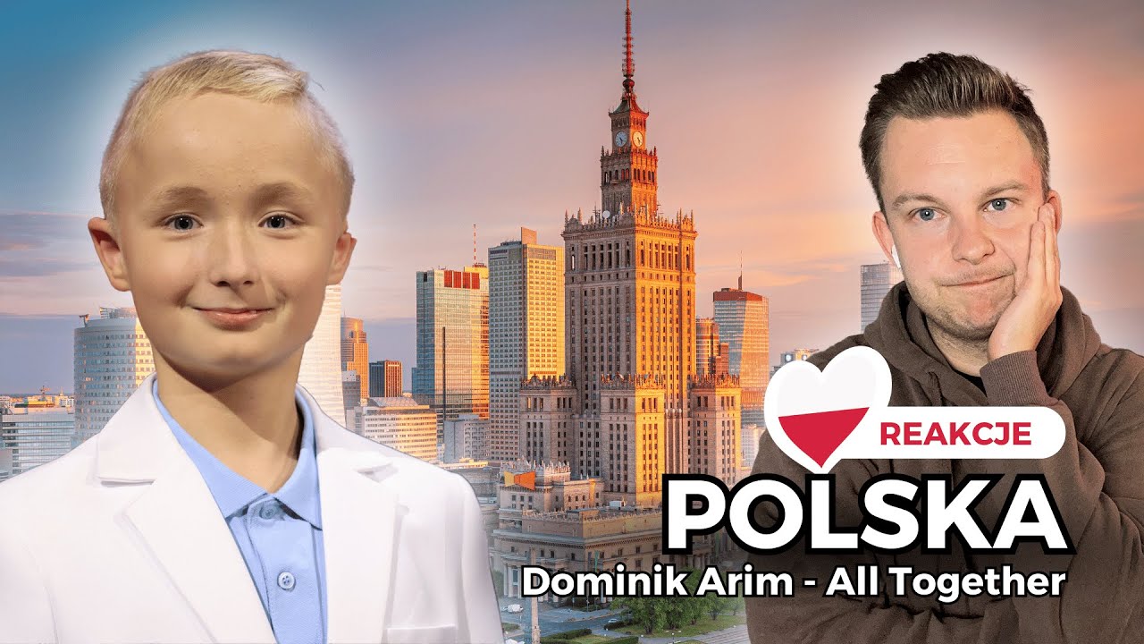 DOBRY CHŁOPAK Z PRZECIĘTNĄ PIOSENKĄ | EUROWIZJA JUNIOR 2024, POLSKA 🇵🇱 | Dominik Arim - All Together