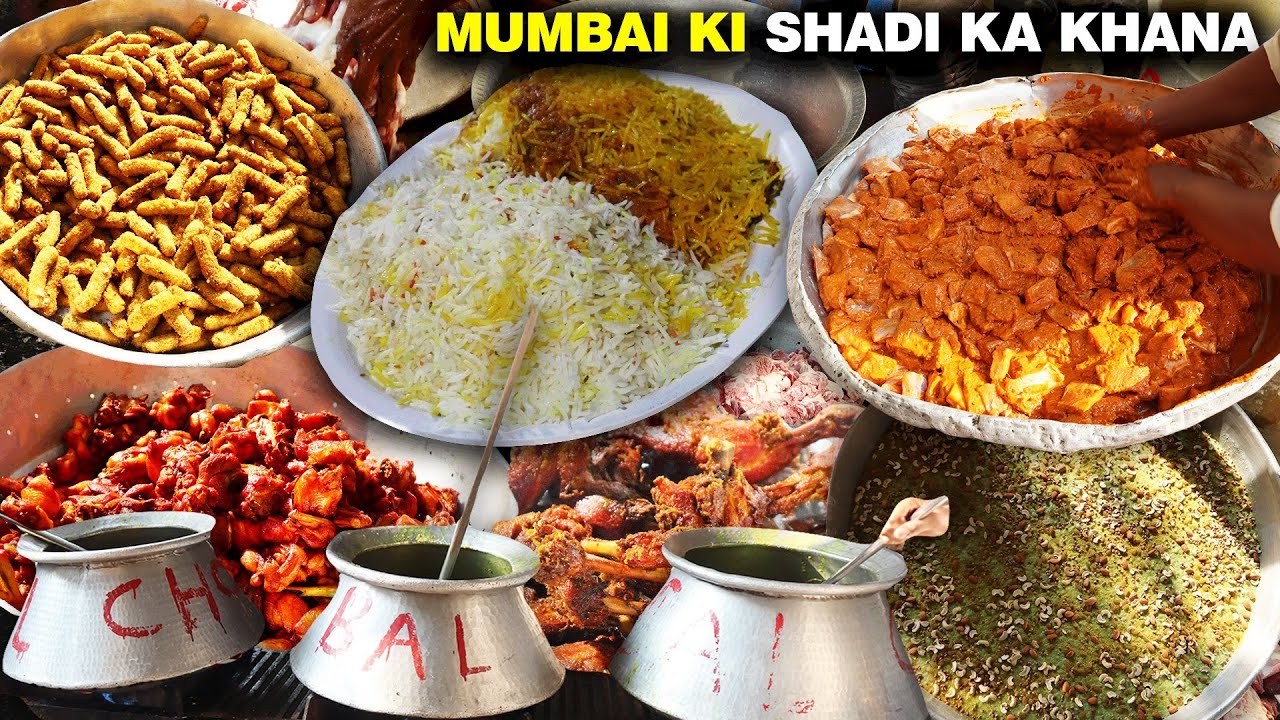 Mumbai Ki Muslim Shadi Ka khana | Best Muslim Wedding Food | Indian Wedding Food Making