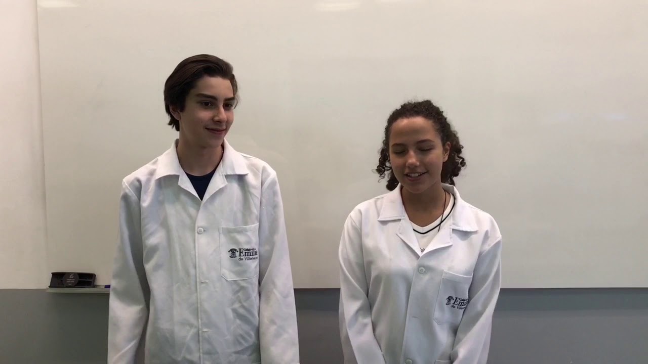 Experimento de estalactites e estalagmites