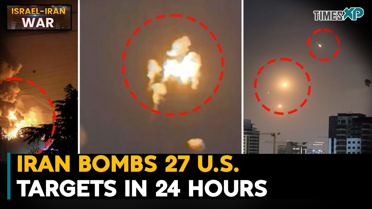 Iran Bombs 27 U.S. Targets In 24 Hours| Iran-Israel-U.S. War