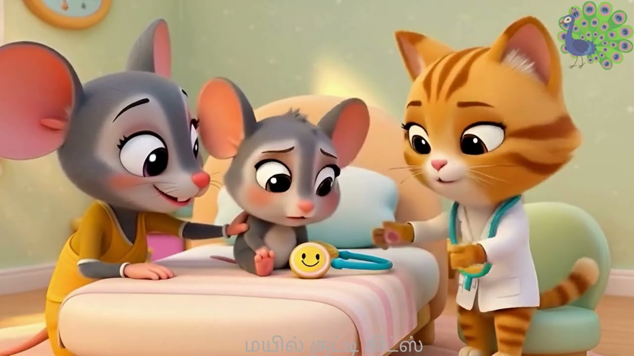 🐭 சின்ன சின்ன எலி  குட்டி  | தமிழ் குழந்தைகள் பாடல் | tamil Kids Rhymes 🎶