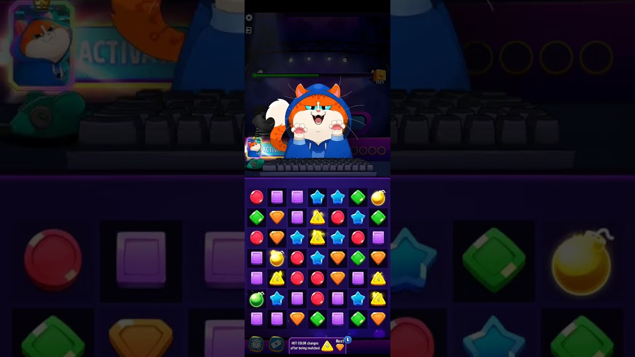 Jan 21, Mountain Trail Final Stage  - Hot Color with Bombs #matchmaster #cosmicrush #antigravity  