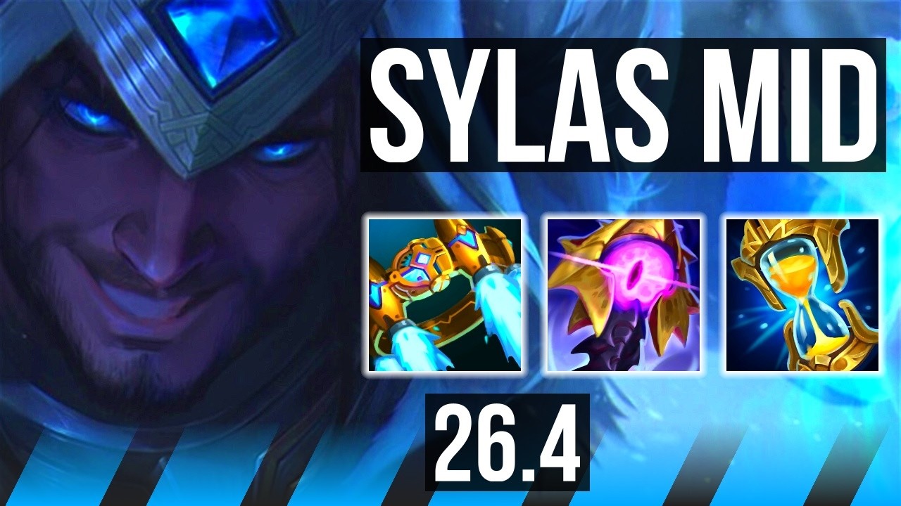 SYLAS vs YONE (MID) | Good KDA: 15/1/9 | EUW Master | 26.4
