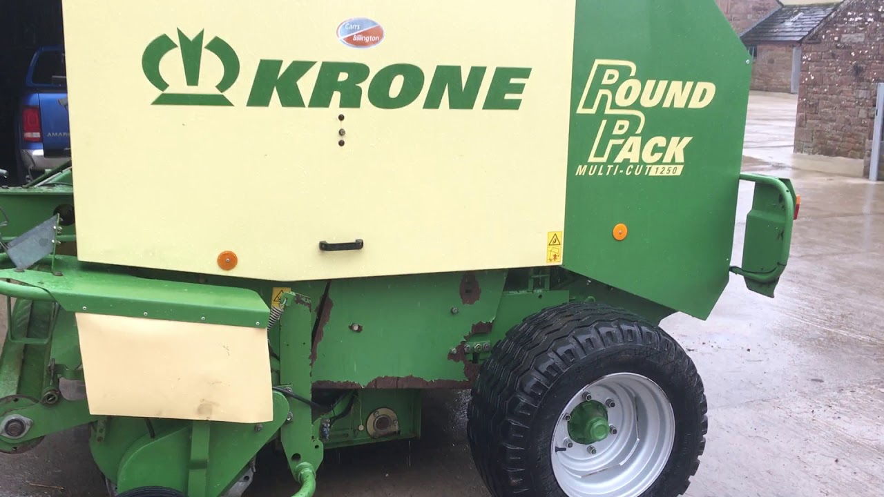 Krone Roundpack 1250, D&A Kidd LTD, www.dandakidd.co.uk