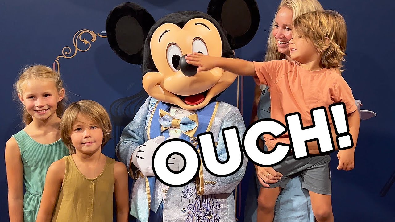 Why Did Baby Cali Hit Mickey Mouse on the Nose at Walt Disney World?