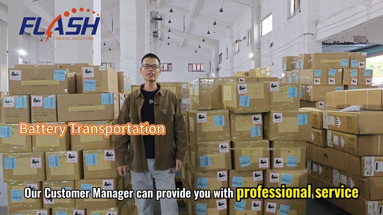 Battery Cargo Shipping from China to the United States