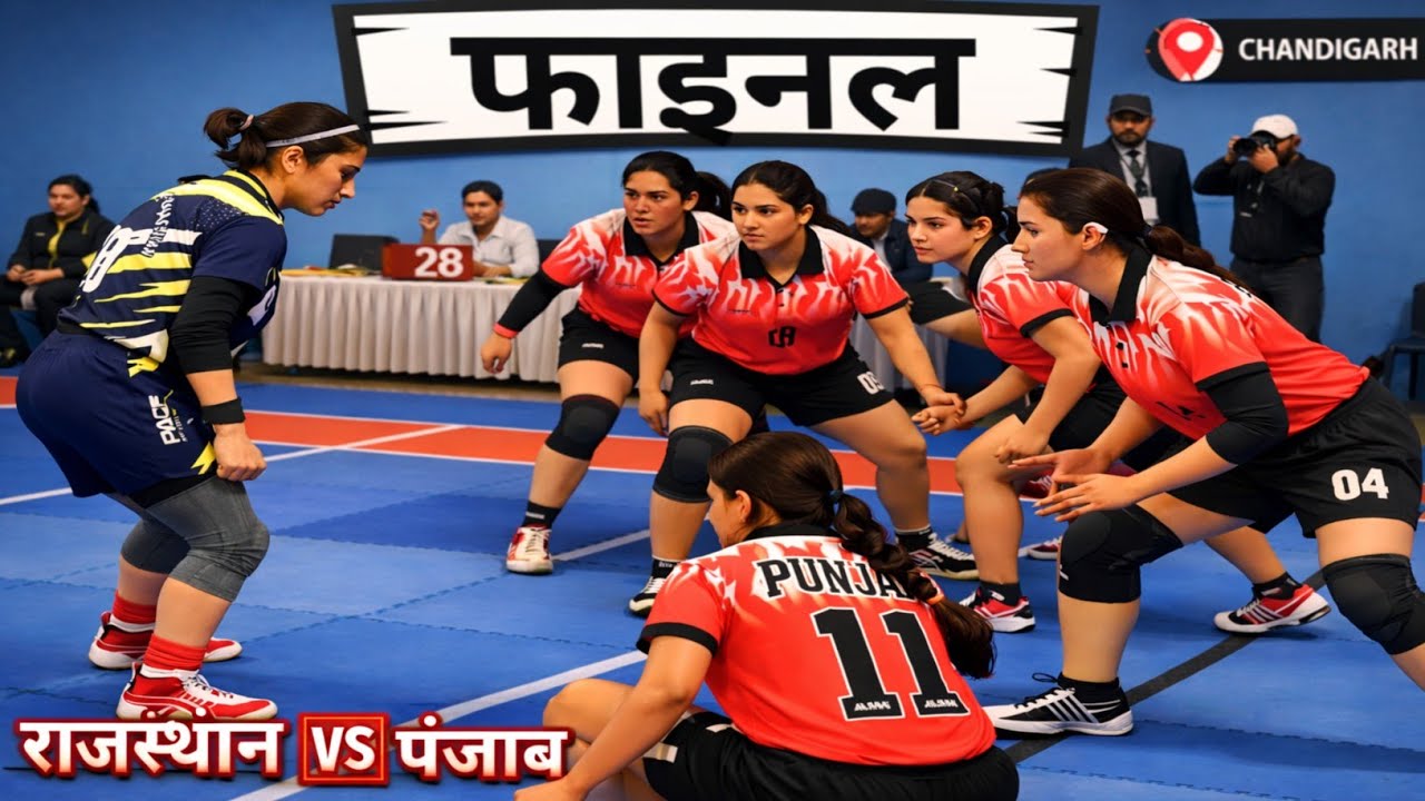 💥Final Fight 💥 PUNJAB 🆚 RAJASTHAN || All India Civil Services Kabaddi Match 2026