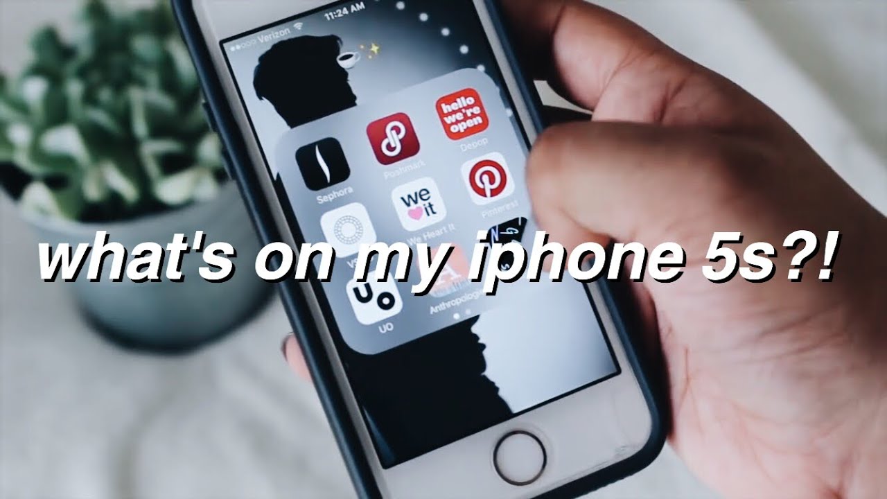 WHAT'S ON MY IPHONE 5S?!