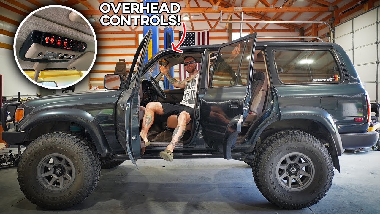 This Land Cruiser 80 Interior Mod is a Game Changer! (3D Printed)