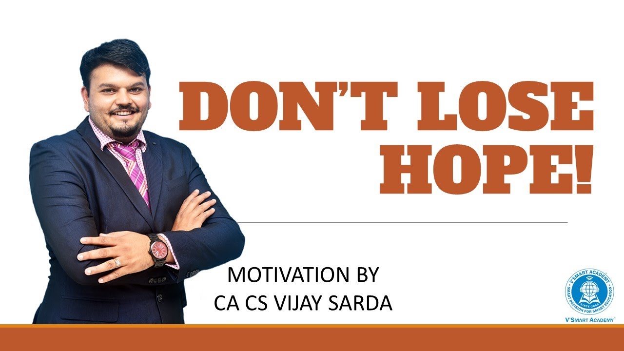 Motivation for CA Students | CA CS Vijay Sarda