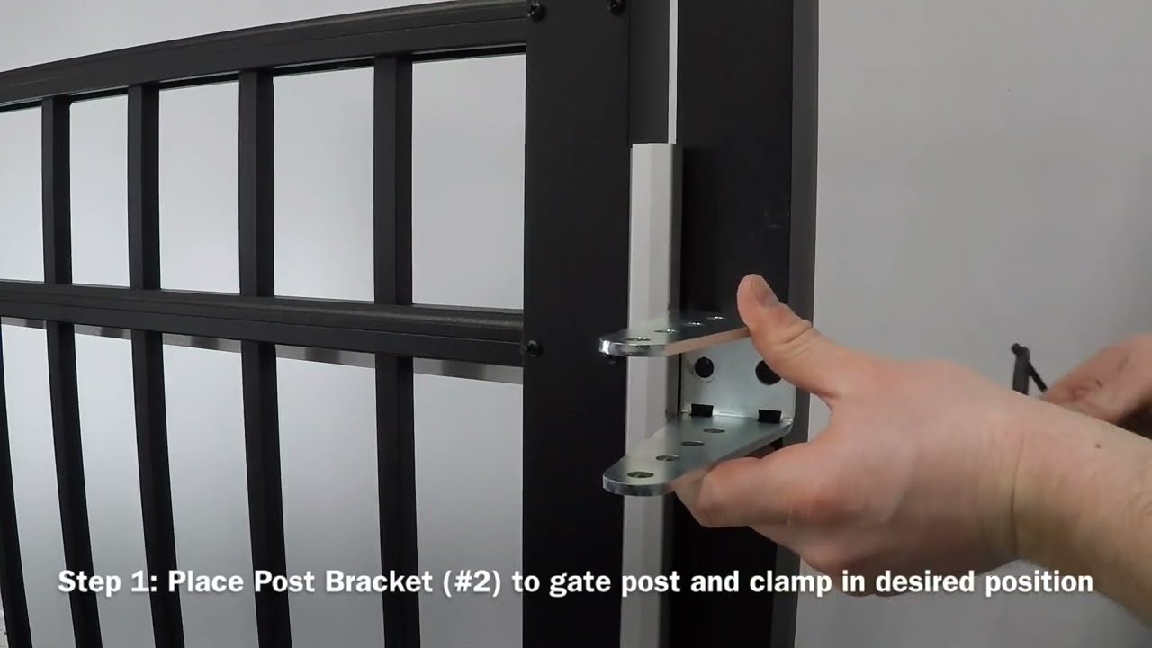 How to Install Lockey TB200, TB400, TB600, Adjustable Hydraulic Gate Closers Up To 250lbs