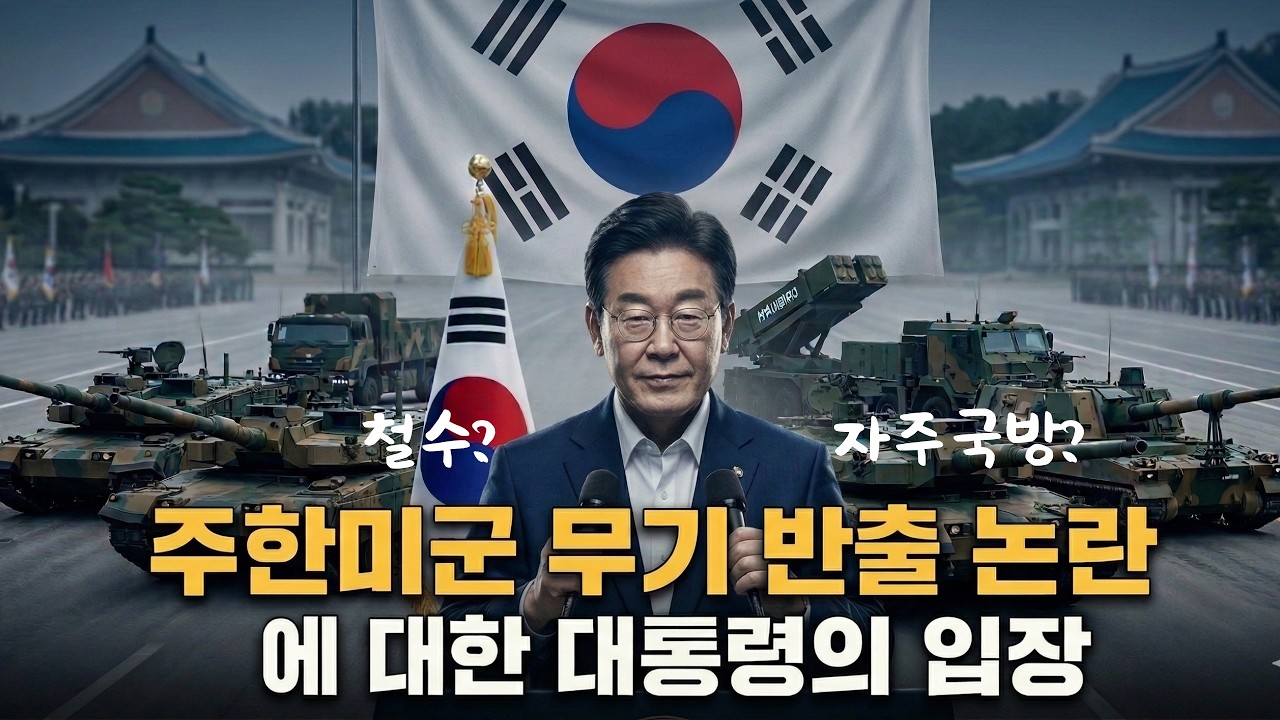 주한미군 포대 및 무기 반출에 논란에 대한 대통령의 입장 #자주국방 #대한민국 #국무회의 #국군