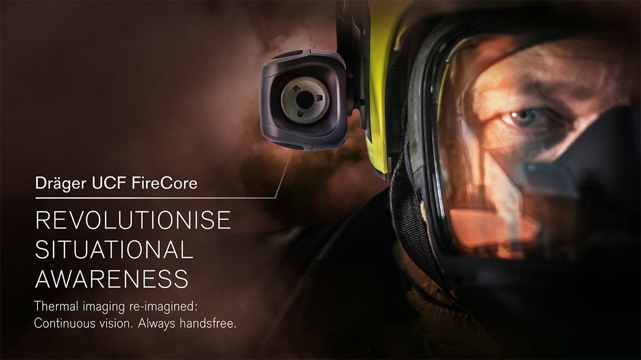 Thermal imaging camera Dräger UCF® FireCore – Revolutionise situational awareness