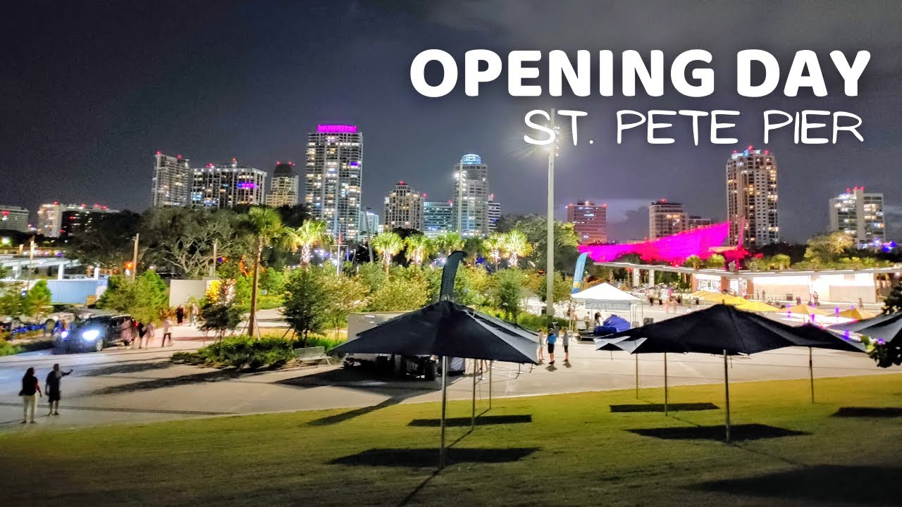 St Pete Pier Opening Day | Grand Opening Experience | Tips for Visiting | St Petersburg Florida