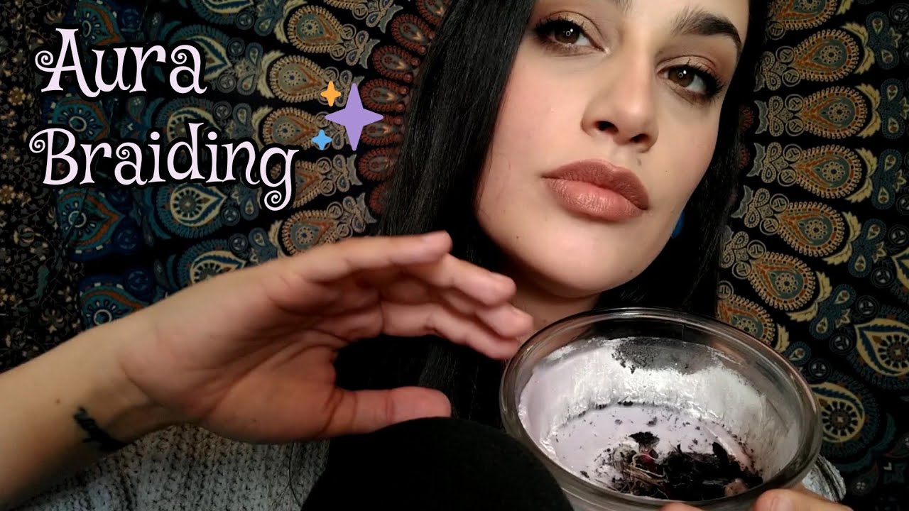 ASMR Fast Aggressive Reiki Hand Movements & Hand Sounds - Aura Braiding