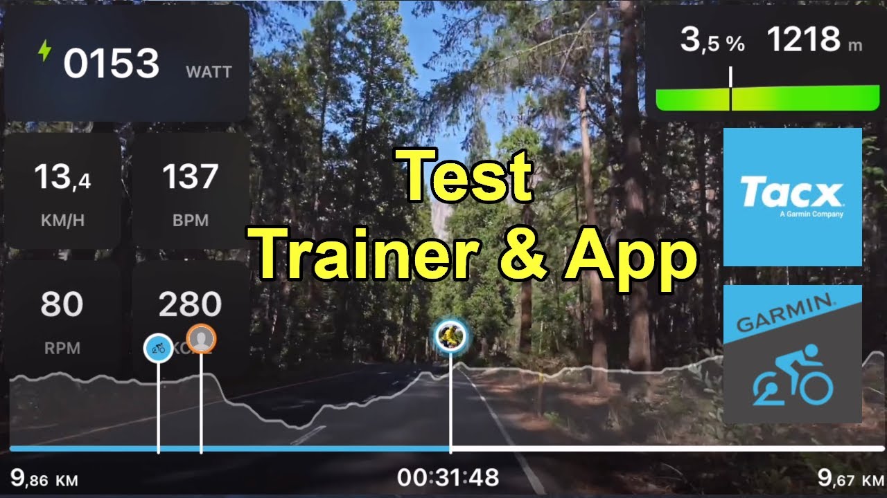 Tacx Trainer FLOW SMART: App und Trainer im Test