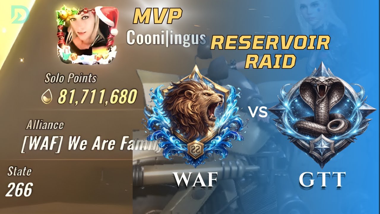 WAF (266) vs GTT (811) | RR : Heartbreaking Final Seconds | State Of Survival