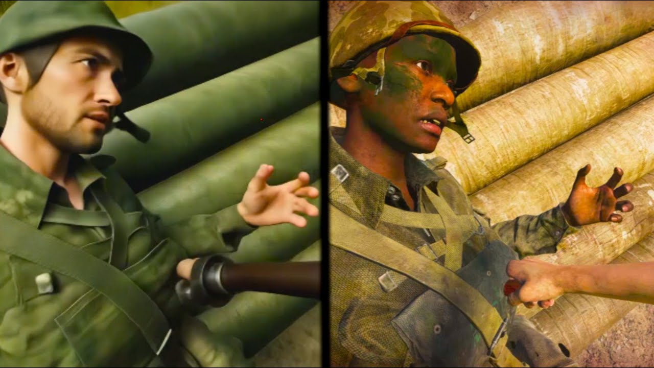 BATTLEFIELD 5 Reimagined With PS2 AI Graphics Comparison