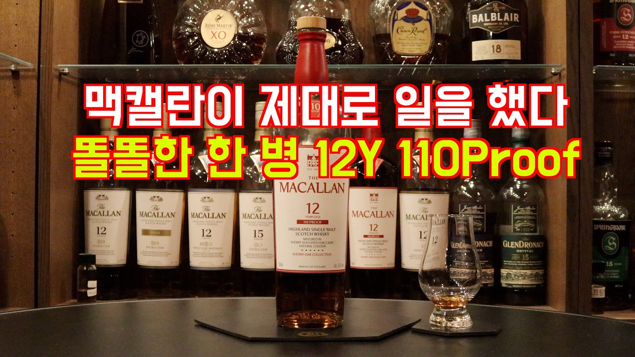 찐 쉐리 맥캘란 12Y 110프루프 똘똘한 한 병! Macallan 12Y 110 Proof