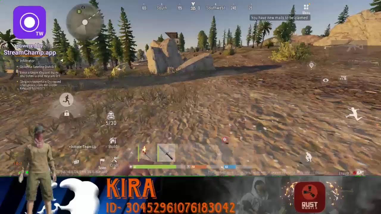 Rust Mobile Beta LIVE 🚀 Hardcore Mode First Impressions on iPhone 13 Pro Max day 1