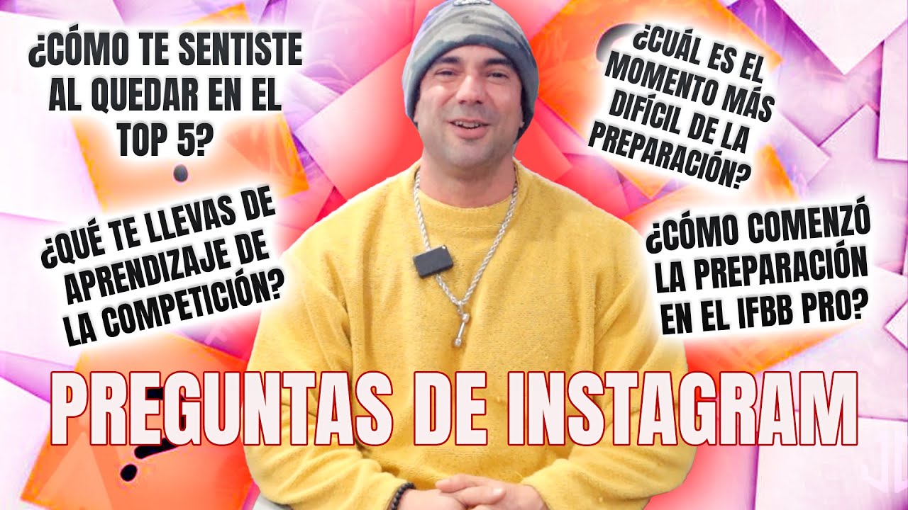 Q&A 💪 Mi Experiencia IFBB PRO y Consejos de competici&oacute;n | @JoseCarlosAthlete