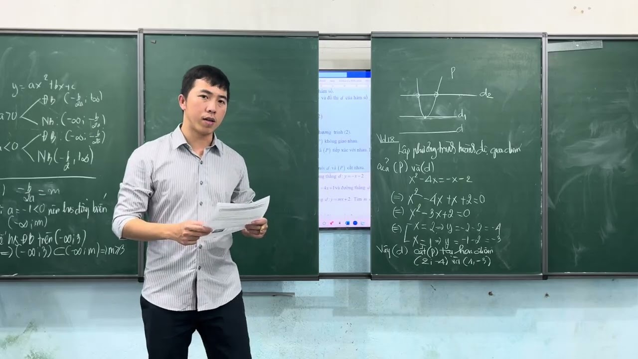 T10- bài 16- Hàm số bậc hai. Buổi 3