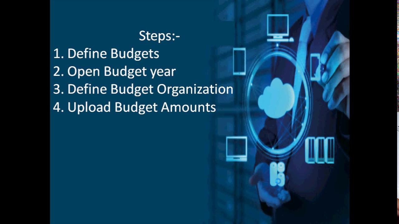How to Upload or Download Oracle Budgets in GL