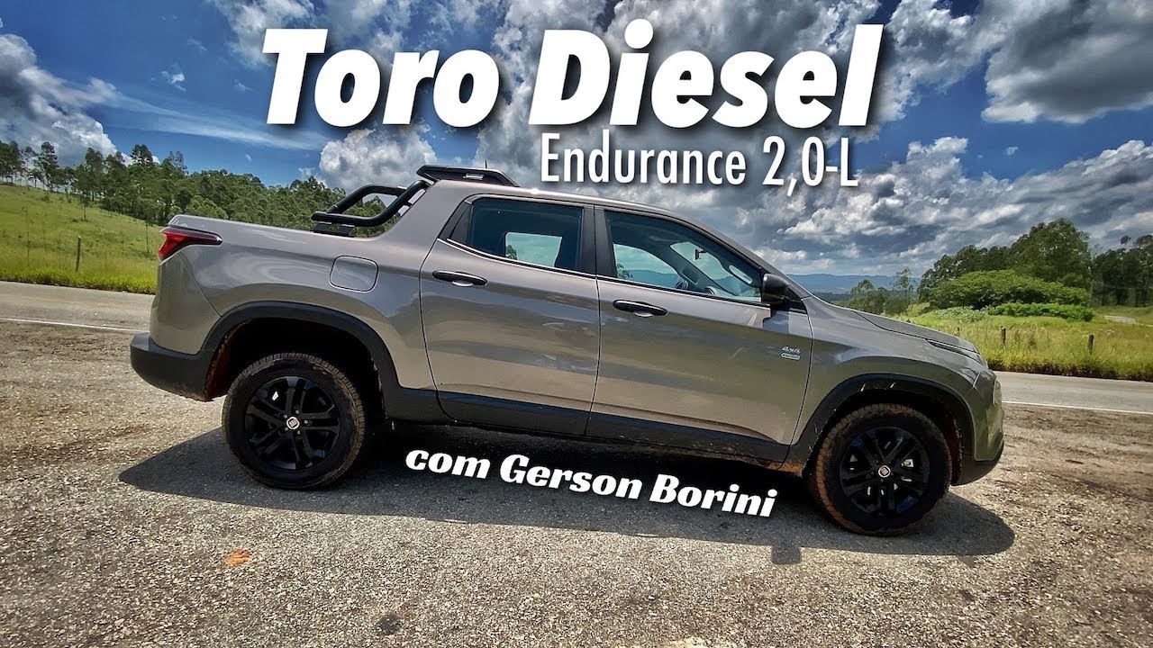 Teste Fiat Toro Diesel Endurance com Gerson Borini