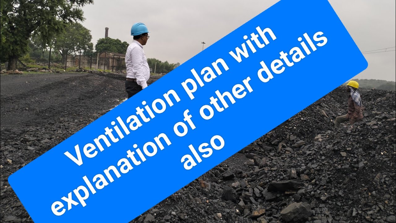 Ventilation plan with explanation of other details also