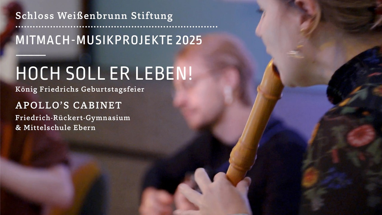 Eine Geburtstagsparty für König Friedrich II. mit Apollos's Cabinet, Film