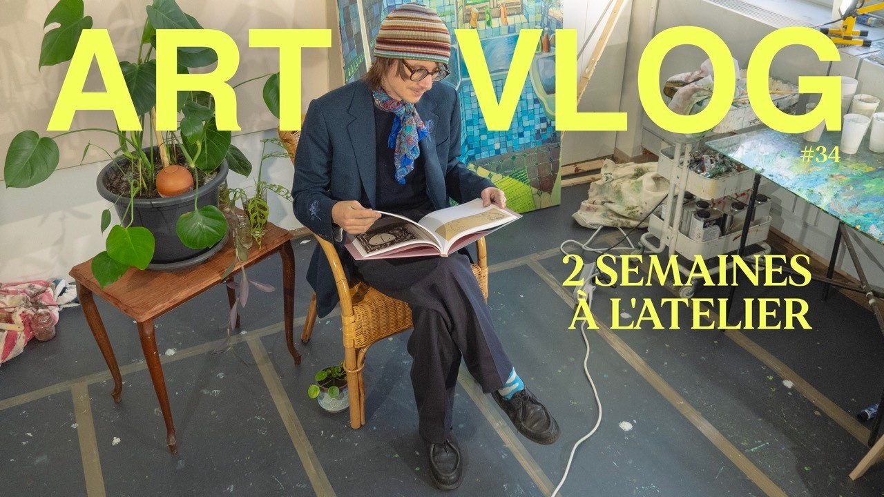 Art Vlog ★ Deux semaines dans ma vie d'Artiste : peinture, musique, art prize... #34