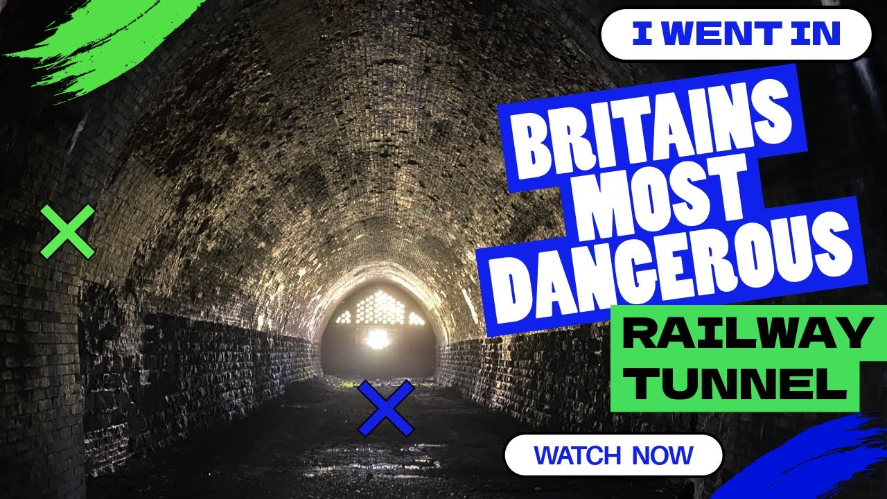 Britains Most Dangerous Tunnel, And I Went In! Burdale