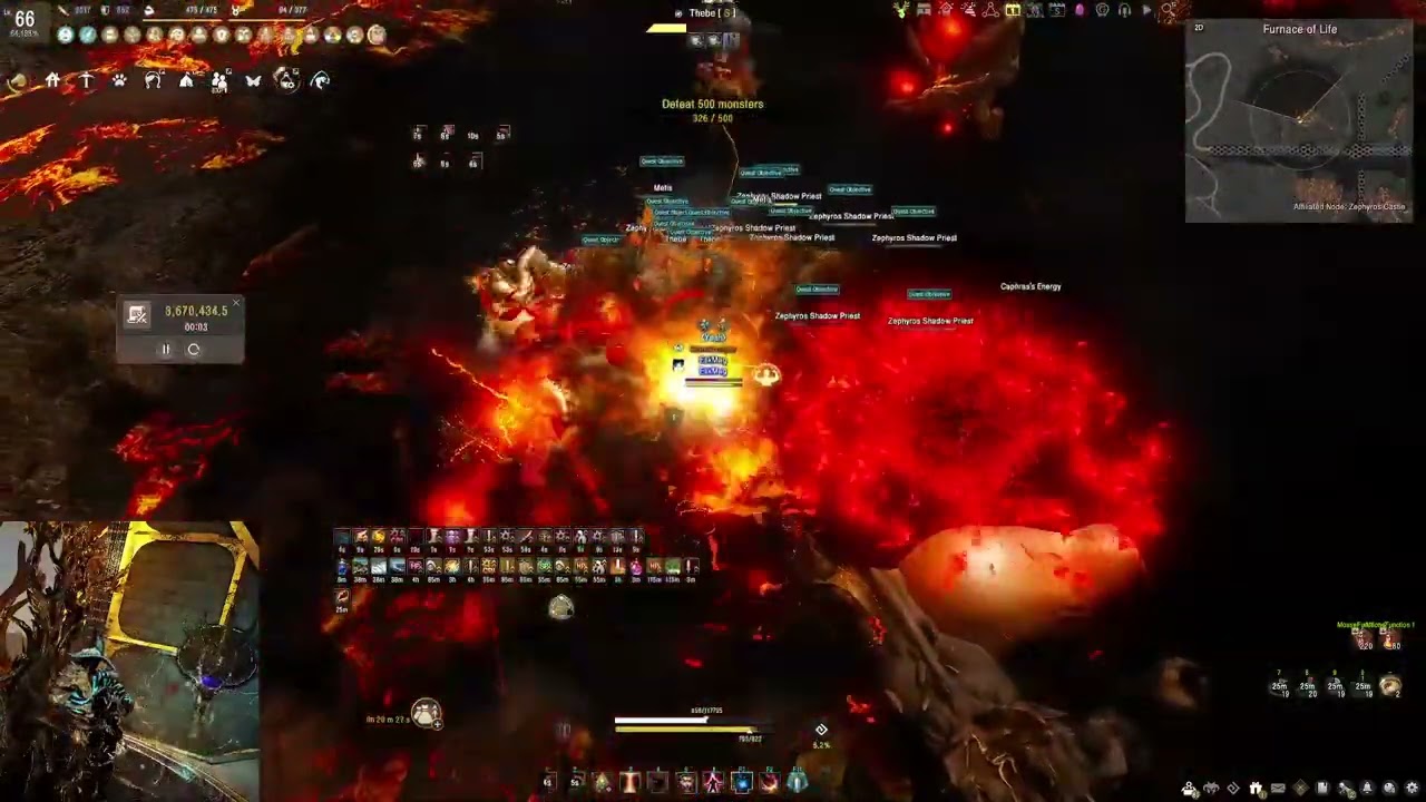 BDO - Awakening Striker 4,14 mil DPS - Zephyros Test