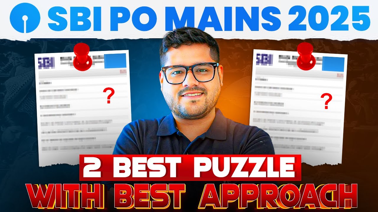 🔥 Mains-Level Puzzle SBI & RRB PO Mains 2025  | Bank Exams 2025 Reasoning By Ankush Lamba
