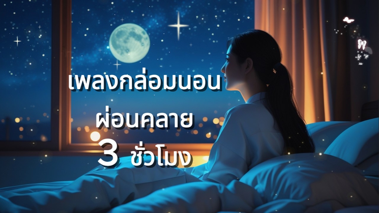 เพลงกล่อมนอน ผ่อนคลาย 3 ชั่วโมง