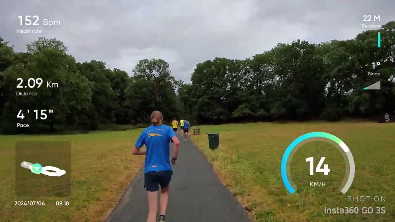 Crane Parkrun 6 July 2024 - Ranelagh Harriers vs Stragglers Mini-mob