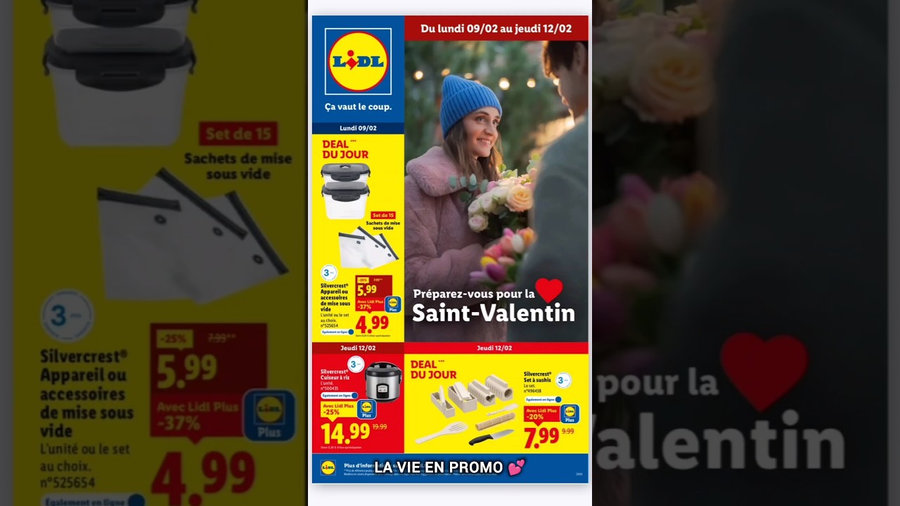 💕 LIDL CATALOGUE 09.02 💕 ARRIVAGE 💕 SOLDES CUISINE 💕 #lidl #lidlfrance #trending